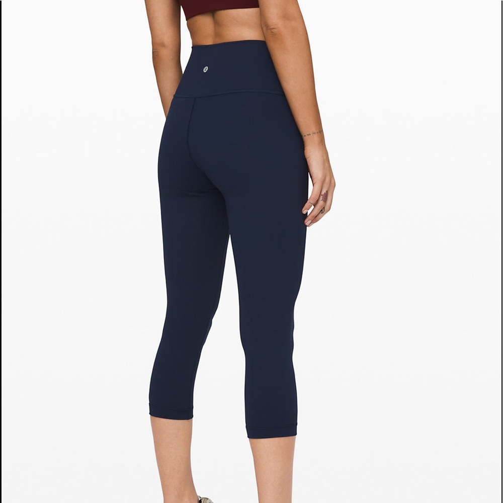 Lululemon Wunder Under Crop High-Rise Luxtreme 21 - Picture 3 of 6